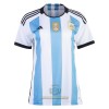 Maglia ufficiale Argentina 3 Star Casa Mondiali 2022 per Donna